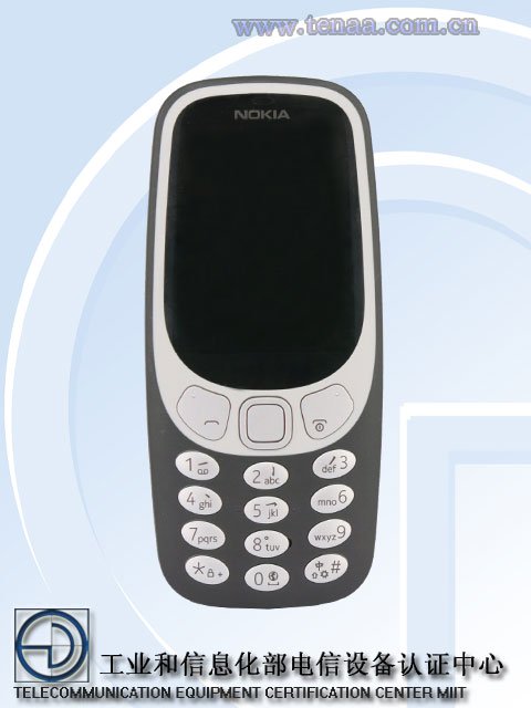Nokia 3310 4G замечен на сайте TENAA