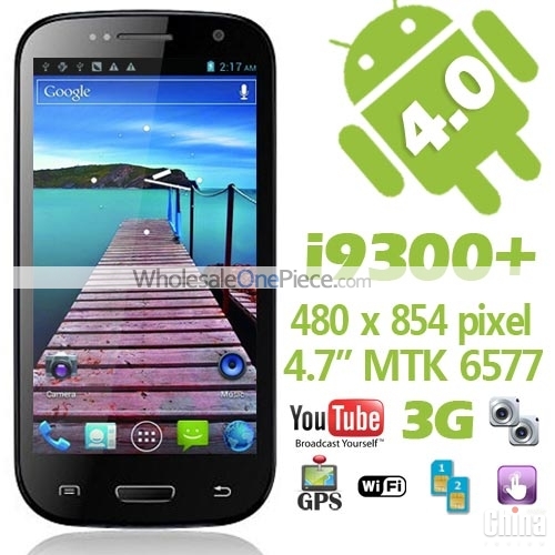 i9300+, копия Galaxy S3 на базе МТК7577
