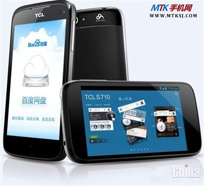 TCL S710 - смартфон с облачным сервисом Baidu