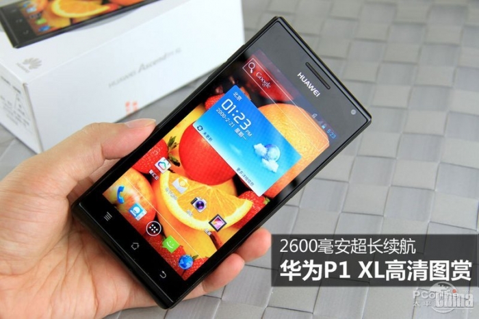 Фотогалерея Huawei P1 XL с усиленной батареей 2600 мАч
