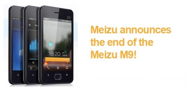 Meizu прекращает выпуск Meizu M9