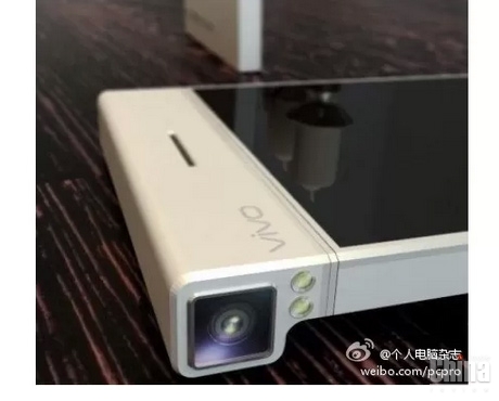 Рендеры Vivo Xplay 3S показывают, что смартфон получил вращающийся модуль камеры