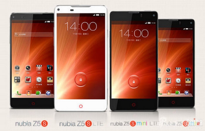 ZTE представила Nubia Z5S и Z5S mini. Новый конкурент Xiaomi MI3?