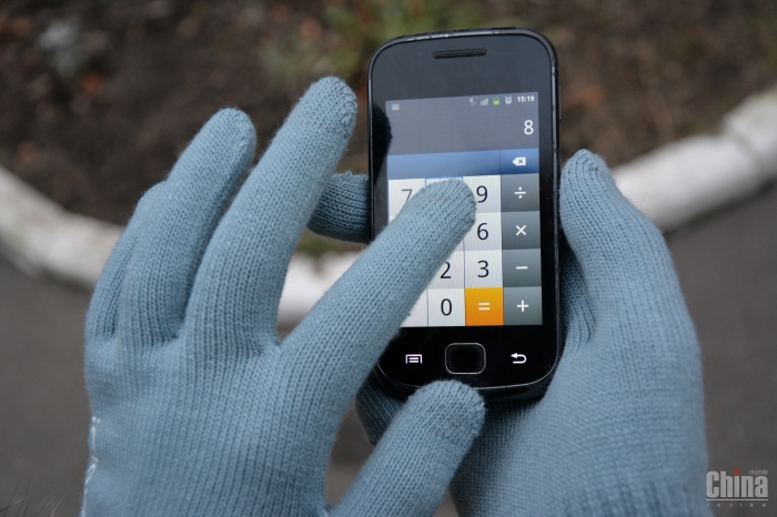 iGlove: перчатки для сенсорных экранов