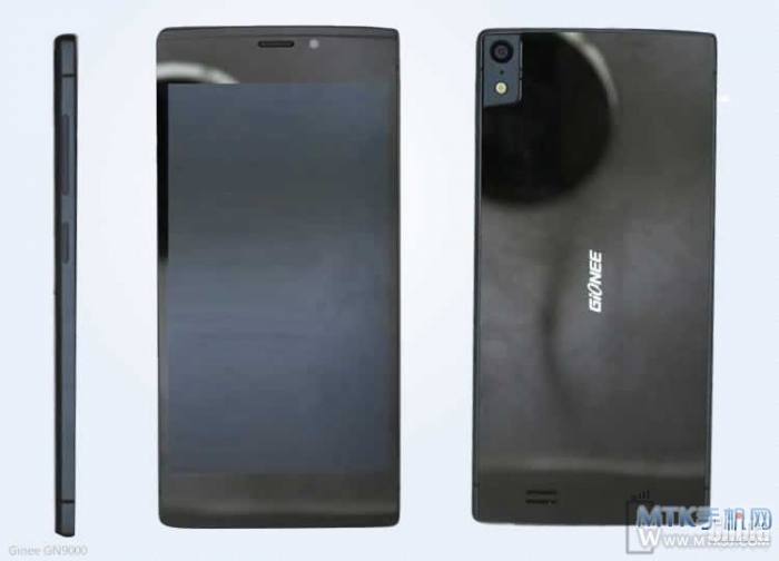 Gionee GN9000 – смартфон толщиной 5,8 мм и на базе 8-ядерного МТ6592