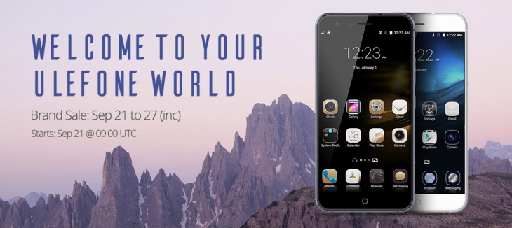 Неделя скидок на смартфоны Ulefone от магазина Everbuying: Be Touch 2, Be Pro и Paris