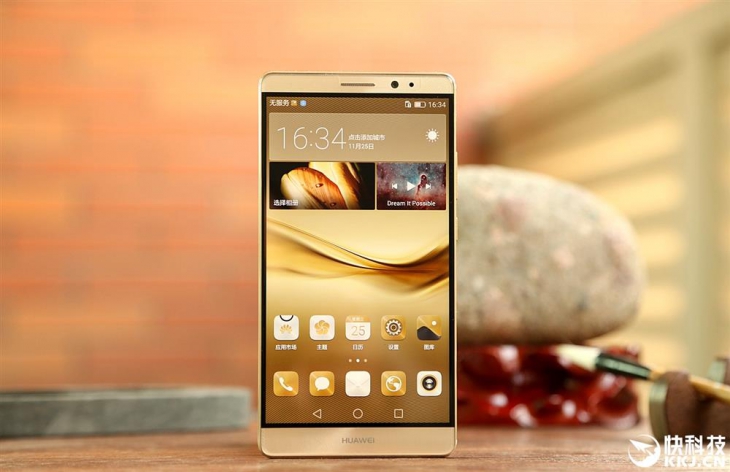 Фотообзор золотого Huawei Mate 8