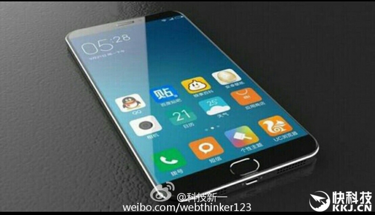 Утечка фото передней панели Xiaomi Mi5