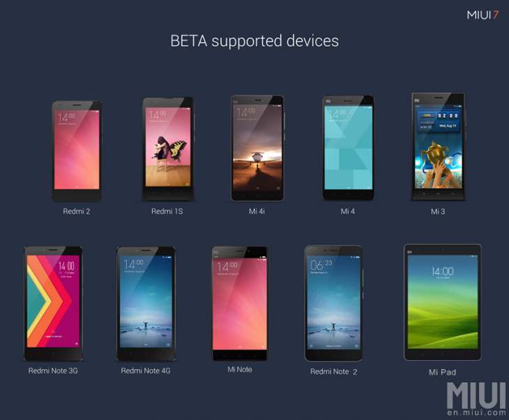 Xiaomi Mi 3, Mi 4 и Mi Note в ближайшее время получат MIUI на Android M