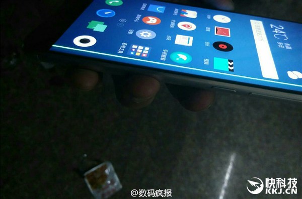 Фото таинственного смартфона Meizu с изогнутым дисплеем