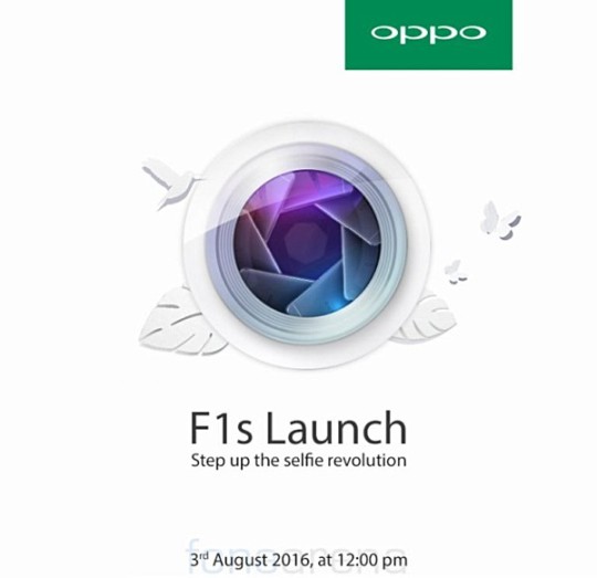 Oppo рассылает приглашения на показ смартфона F1S