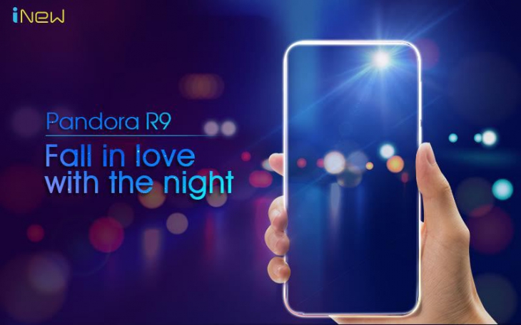 iNew Pandora R9 - новый смартфон для любителей селфи