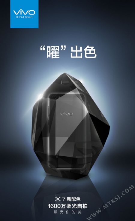 Vivo X7 выйдет в айфоновской расцветке "черный оникс"
