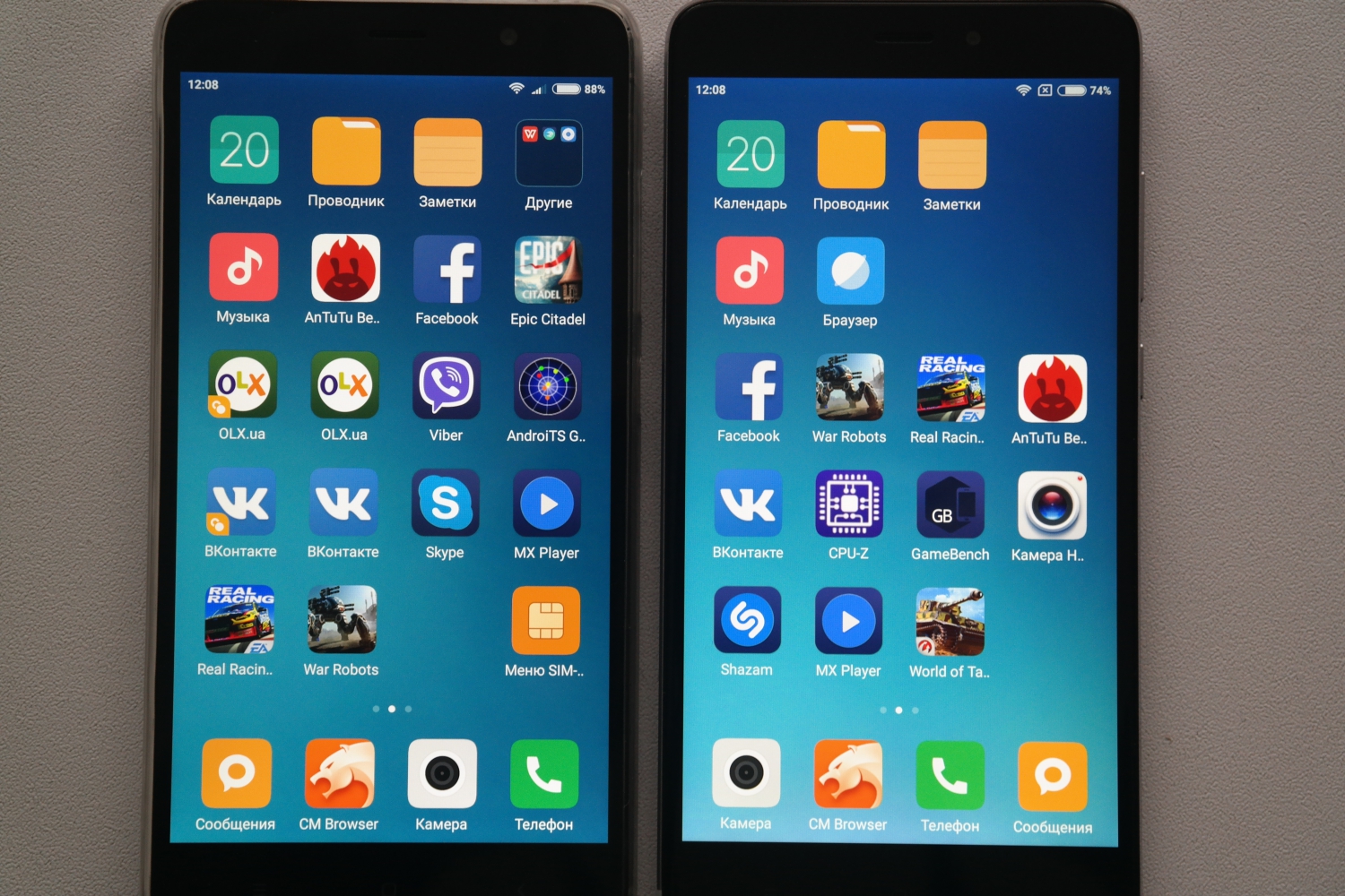 Отличие Xiaomi Redmi Note 4