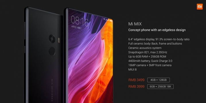 Xiaomi Mi MIX -   6,4- hi-end 