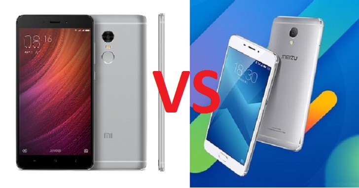 Сравнение Meizu M5 Note и Xiaomi Redmi Note 4