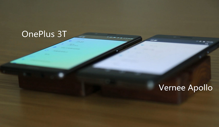 Vernee Apollo    OnePlus 3T     