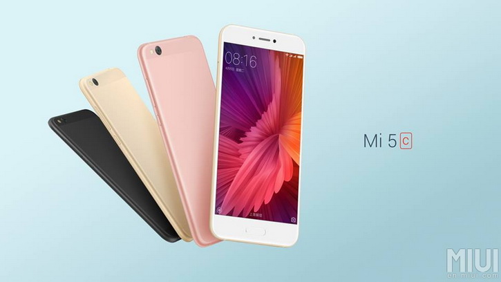   Xiaomi Mi5C -      $218