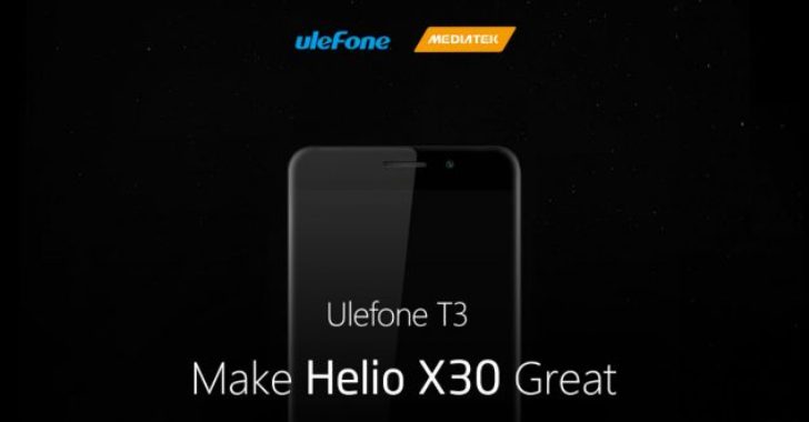Ulefone T3 может получить 8 ГБ RAM
