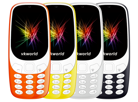 Vkworld решила сделать клон новой Nokia 3310