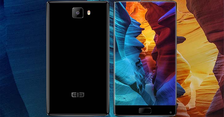 Безрамочный смартфон Elephone S8 получит 2К дисплей