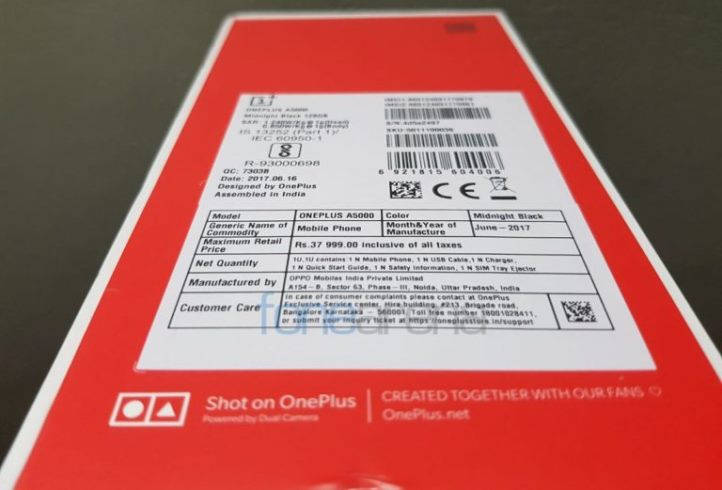 OnePlus 5 делают на индийской фабрике Oppo