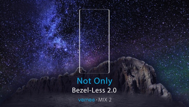 Vernee Mix 2 рекламируют на волне интереса к Xiaomi Mi Mix 2
