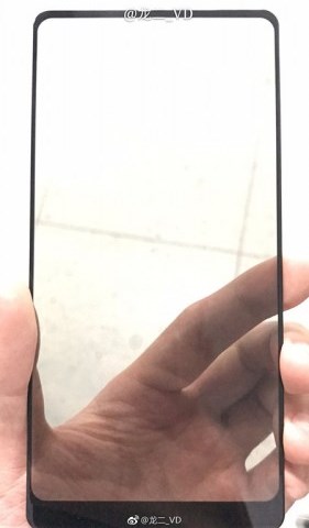 Передняя панель Xiaomi Mi Mix 2 попала на фотографию