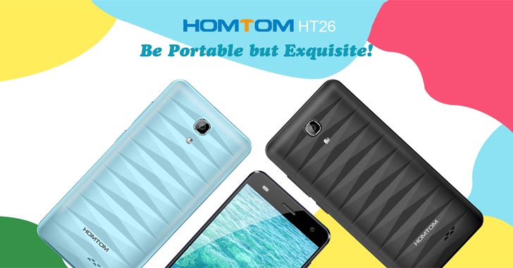 Homtom HT26 - один из самых доступных смартфонов