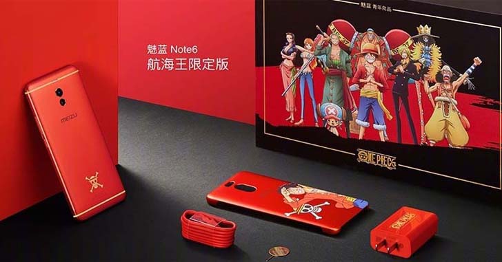 Представлена лимитированная серия Meizu M6 Note One Piece Edition