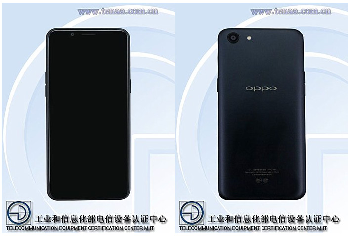 Смартфон Oppo A83 замечен в базе данных TENAA