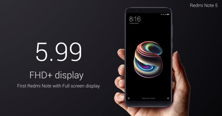 Xiaomi Redmi Note 5     Redmi 5 Plus