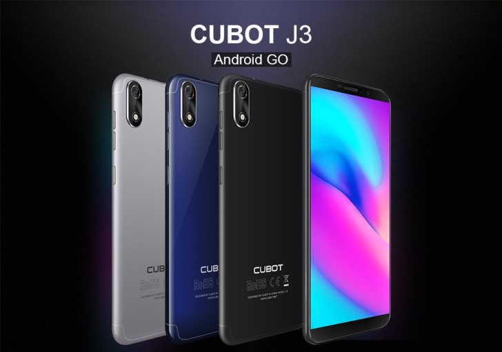 Cubot готовит смартфон на базе Android Go