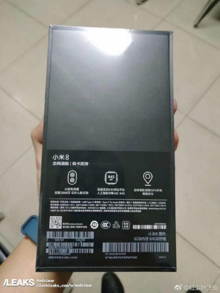   Xiaomi Mi 8