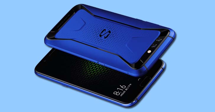 Xiaomi выпустила смартфон Black Shark в синем цвете