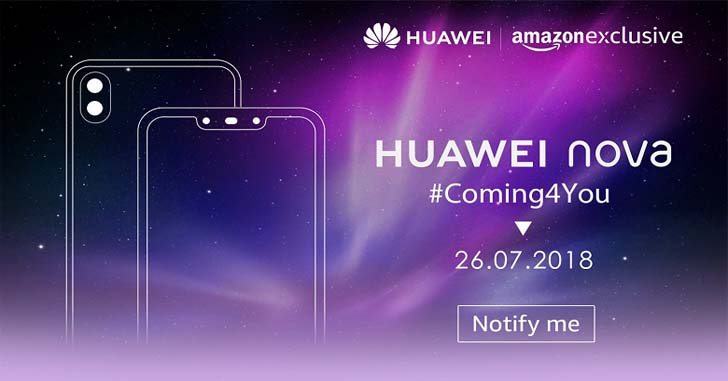 Смартфоны Huawei Nova 3 и Nova 3i представят 26 июля