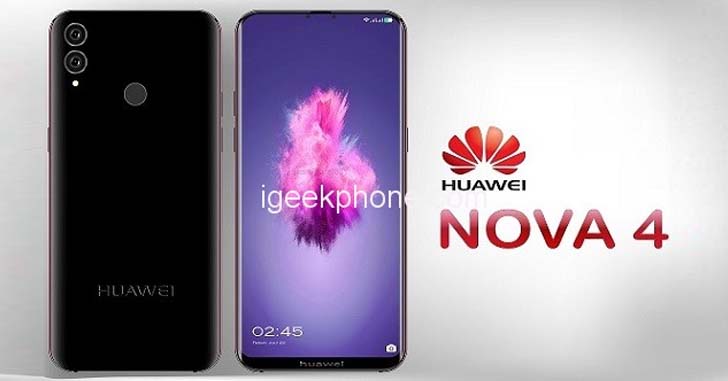 Появилась первая информация о смартфоне Huawei Nova 4