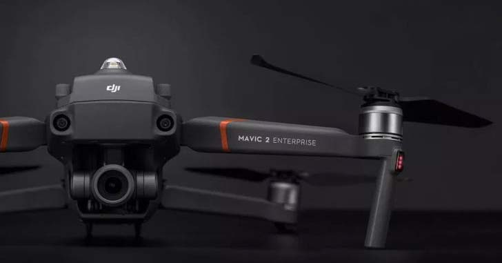 DJI представила професиональный дрон Mavic 2 Enterprise