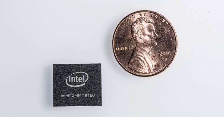 Intel анонсировала 5G-модем XMM 8160 для смартфонов