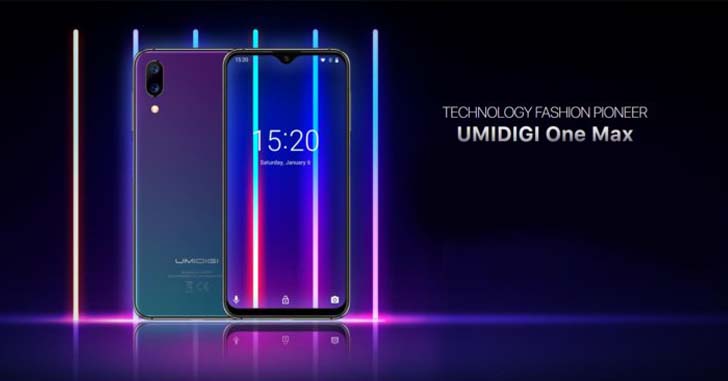 Umidigi One Max получил беспроводную зарядку и модуль NFC