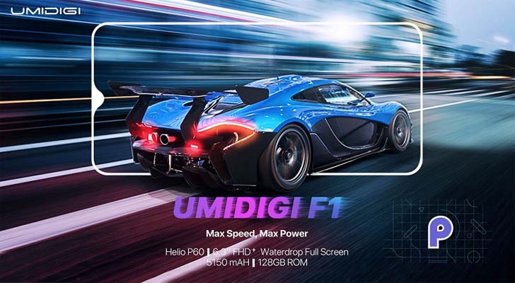 Смартфон Umidigi F1 получит платформу Mediatek Helio P60