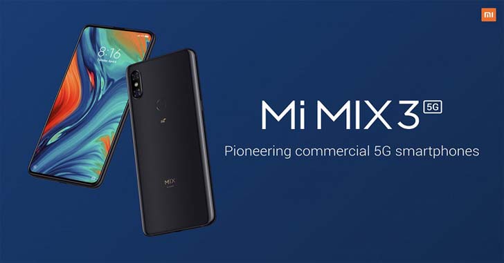 Xiaomi Mi Mix 3 5G сможет транслировать потоковое 8К видео