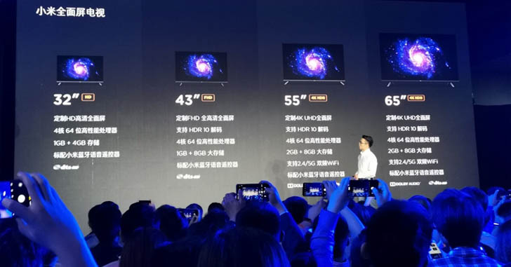 Новые телевизоры линейки Xiaomi Mi TV стоят от $160