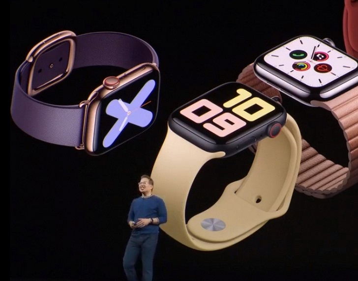 Анонсированы смарт-часы Apple Watch Series 5