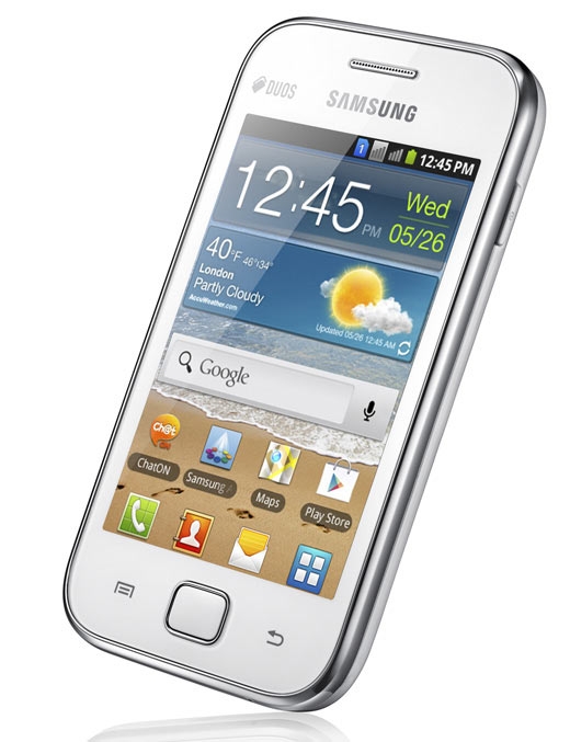 GALAXY Ace DUOS смартфон на две активные SIM карты от Samsung