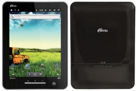 8-ми дюймовый планшет Ritmix RMD-830
