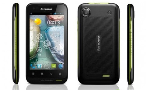 Lenovo A660 - двухъядерный смартфон с защитой IP67