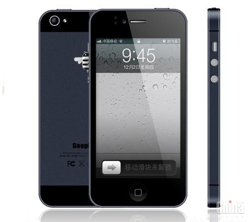 Сравнение. Goophone I5 против iPhone 5