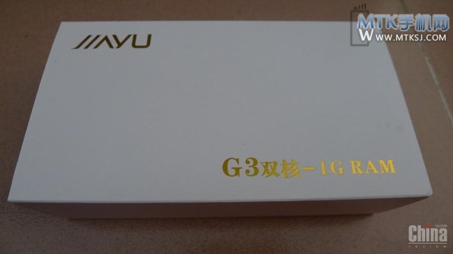 Распаковка JiaYu G3 (фото)