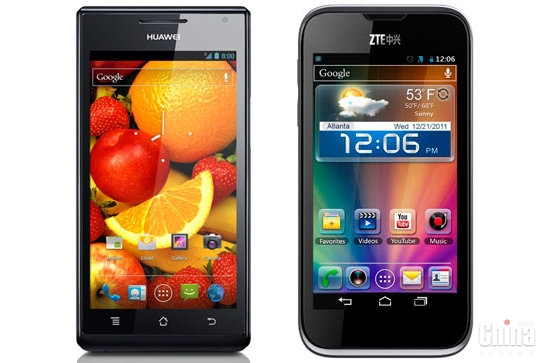 Huawei и ZTE в ТОП5 мировых производителей смартфонов